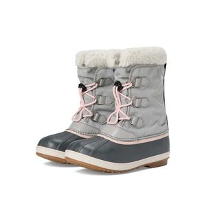 Sorel Kids Gray and Pink Winter Snow Boots